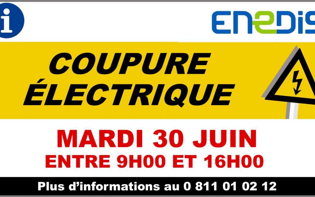 ℹ️ [ COUPURES DE COURANT ] 💡